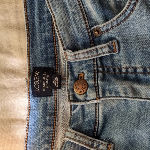 J Crew Factory Mid Rise Jeans Size 30 (10) - Picture 2 of 6